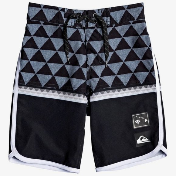 Boy's 2-7 Highline Divide 14" Boardshorts